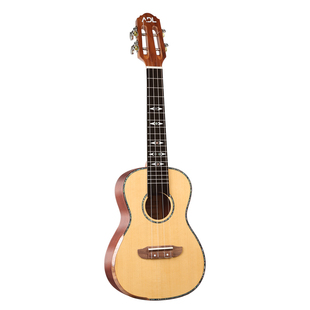 ADL初学者进阶23寸官方正品单板全桃花芯成人亮光尤克里里小吉他