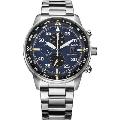 西铁城光动能计时防水腕表