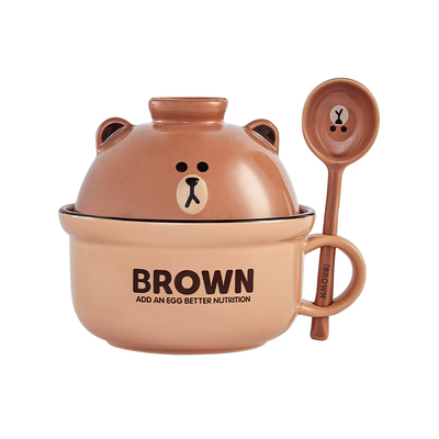 LINE正版联名学生宿舍方便泡面碗