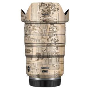 岑森适用于佳能RF24-70F2.8镜头保护全包彩色贴纸无痕背胶贴皮