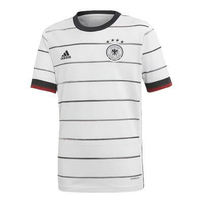 皇贝Adidas阿迪达斯2020欧洲杯德国队主场球迷版儿童足球服EH6103