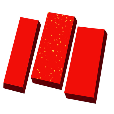 空白手写小对联红色宣纸批发