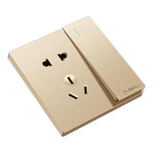 国际电工酒店床头双控一灯开关控制面板暗装一开双控86型单开双联