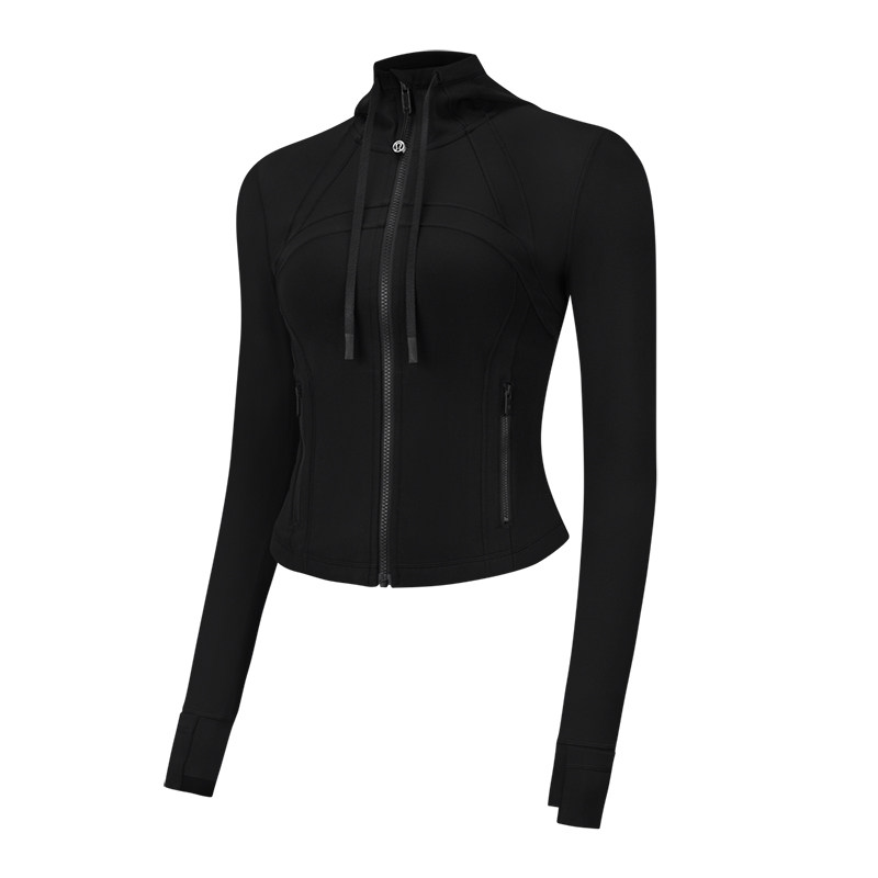 Define 女士短款连帽夹克 *Nulu™ 芯吸丨lululemon丨LW3IVYS