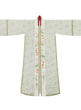 瞳莞汉服*宋制直领长褙子飞机袖短衫抹胸百迭裙*如梦令套装 夏季