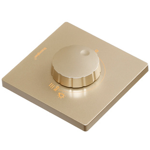 1/0-10v调光器Led无极调光面板灯酒店86型有源调光控制器旋钮开关