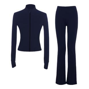 儿童舞蹈服套装女童芭蕾舞长袖套指外套艺考中国舞练功服外穿运动