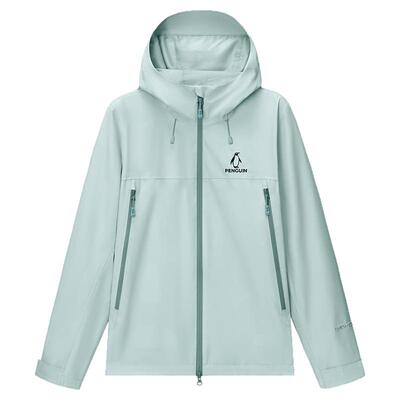 骆驼企鹅户外冲锋衣女款2025新款夏季薄款外套防水防风徒步登山服