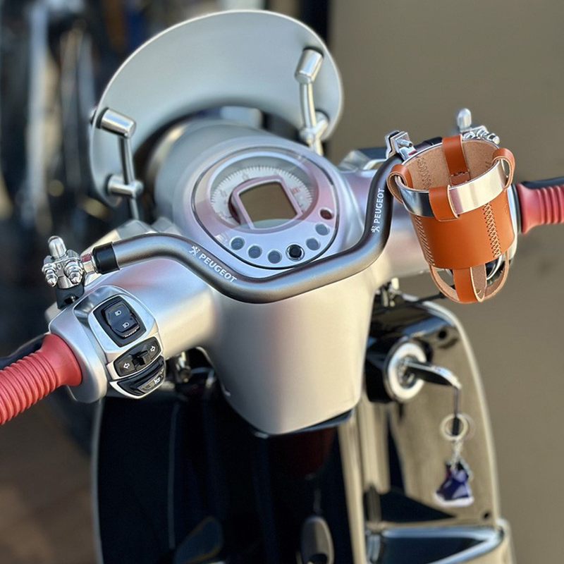 摩托改装手机支架横杆 姜戈150咖啡多用途扩展杆 小孩安全扶手加