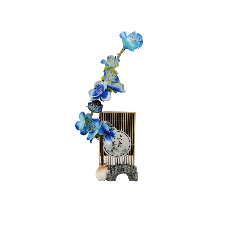 刺身摆盘装饰花草菜品点缀摆件