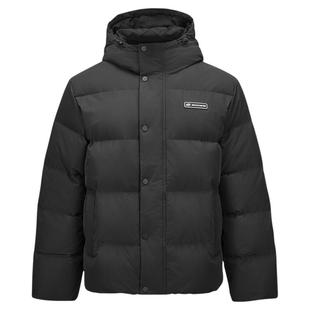 斯凯奇男女同款中性连帽羽绒服石墨烯冬季户外运动保暖外套防泼水