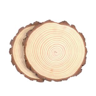 幼儿园手工小木片学生diy创意材料干树枝木椴环境布置装饰圆木片