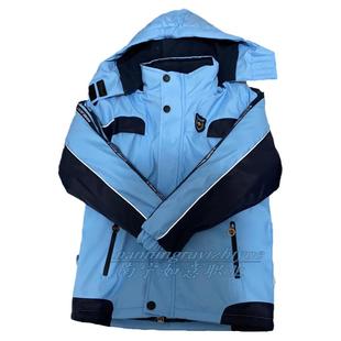 南宁校服初中小学生校服冬季防寒服加绒夹棉加厚棉衣外套