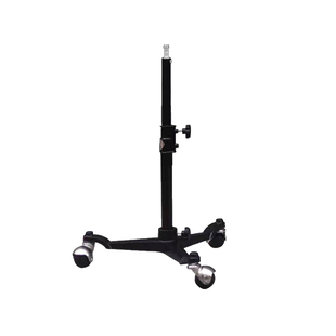 背景灯架地灯架滑轮灯架折叠两用灯架底灯架闪光灯影棚摄影灯支架