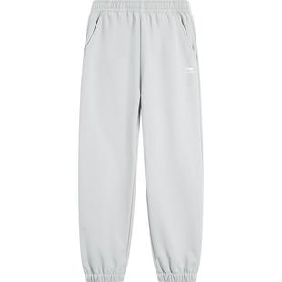 李宁儿童加绒裤子2025新款冬季棉裤男童装女中大童运动裤长裤