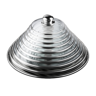 加厚防爆耐用钢化玻璃锅盖耐高温