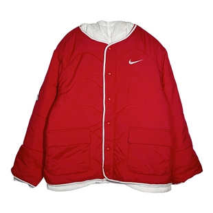 Nike耐克男女童外套2026春季新款马年新年款红色薄棉服IU7352-657