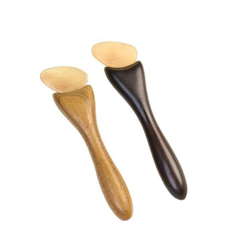 紫光檀小羊蹄拨筋棒面部按摩器