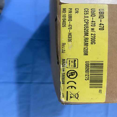 议价研华触摸屏UBIQ-470可编程人机界面可编程控制器