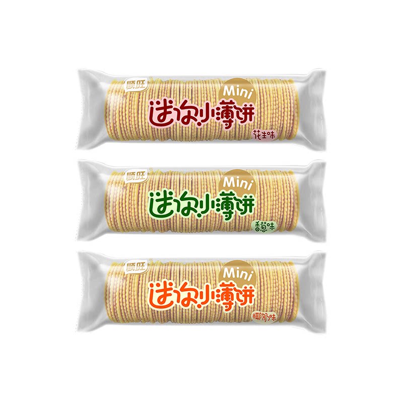 顺旺薄脆饼干香葱咸味