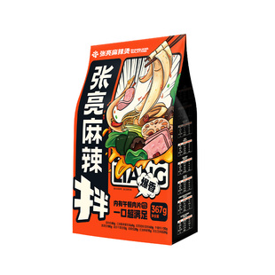 张亮麻辣拌正宗东北抚顺麻辣拌酸甜口味速食宵夜美食干拌方便待煮