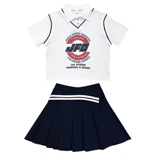 儿童啦啦队演出服新款合唱表演服小学生运动会班服学院风朗诵套装