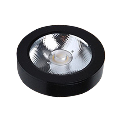 220V12V24V超薄明装led迷你小射灯COB3W5W免开孔免驱动酒柜展柜灯