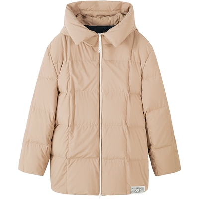 urlazh/有兰巧克力色羽绒服