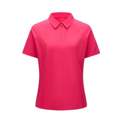 DESCENTE迪桑特WOMEN’S RUNNING系列女士吸湿速干防晒短袖POLO衫
