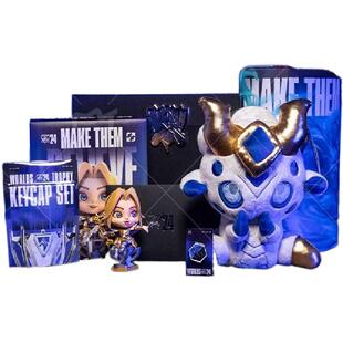 官方正版LOL英雄联盟2024全球总决赛典藏礼盒纳什男爵毛绒拉克丝