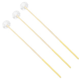 木棒鹅毛采耳套装竹柄鹅毛棒掏耳朵鸡毛挖耳掏耳清洁工具银针毛棒