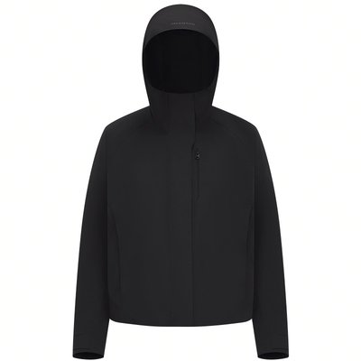 波司登2025秋季新款女短款冲锋衣鹅绒服冲锋衣羽绒服连帽户外防风