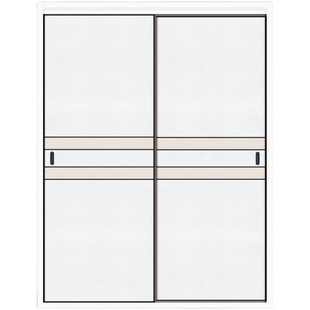 衣柜门推拉门定制实木生态壁橱移门定做现代简约网红滑动门隔断门