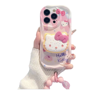 凯蒂猫适用荣耀500/400/300/200pro手机壳100/90GT支架80女30卡通x70/x60畅玩70plus新款magic8/7/6Pro保护套