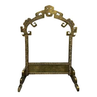 芳鸥上市锣架上海交易所上交所上市敲钟锣开业开道铜锣架实木锣架