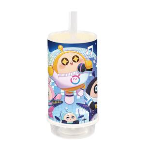 2026新款蓝色蛋仔派对甜品台装饰蛋糕摆件生日布置插件推推乐贴纸