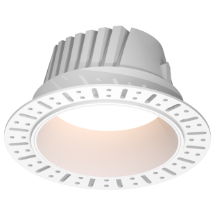 超薄无边框筒灯嵌入式防眩光智能天花灯预埋led家用客厅无主灯