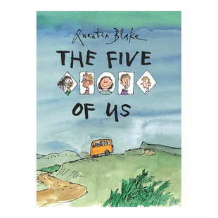 【预售】THE FIVE OF US 我们五个人 英文原版儿童绘本 3-6岁进口图书书籍