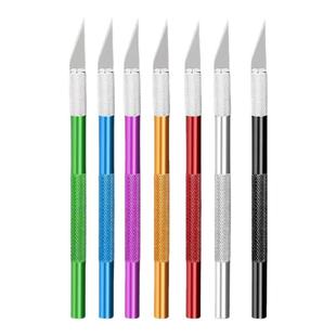 美工刀美术生专用笔刀小刀雕刻刀切割垫板裁纸刀手工剪纸刻刀笔a4刻纸木雕刀片diy学生手账拆快递壁纸刀具