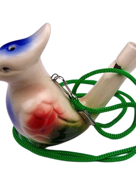 陶瓷音乐儿童趣味玩具口哨摆件