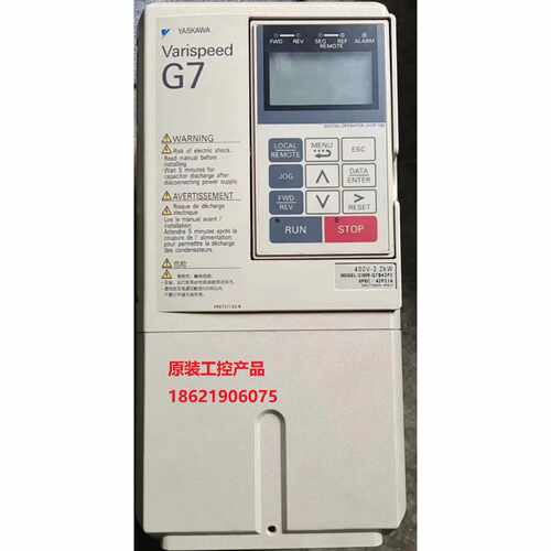 议价安川变频器CIMR-F7B40P4 CIMR-F7A40P4 380V 0.4KW 现货质保