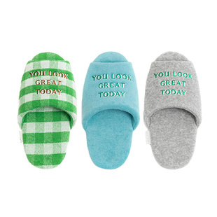 EUXTERPA欧特帕四季地暖室内居家地板棉拖鞋情侣甜品拖静音防滑