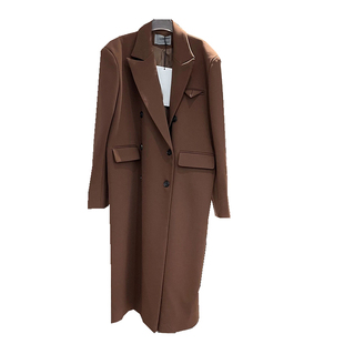 网红炸街西装外套女2026春秋款韩版宽松中长款双排扣英伦风西服潮