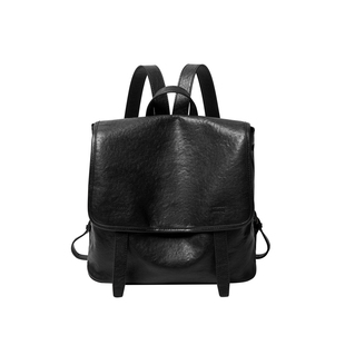 【明星同款】纳兰杜植鞣皮双肩包2025新款大容量上班通勤背包信使