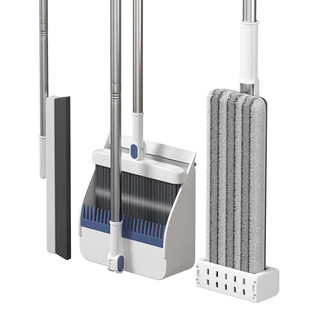 利临2026新款扫把拖把三件套簸箕套装组合家用魔术刮水扫神器扫帚