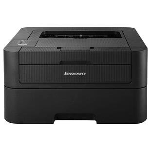 联想LJ2605D LJ2405黑白激光打印机自动双面打印A4商务办公家用小型作业高速打印电脑USB铜版纸