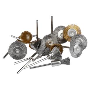 钢丝铜丝刷 抛光打磨头 模具开粗去料纹刀纹火花纹电磨风磨机磨头