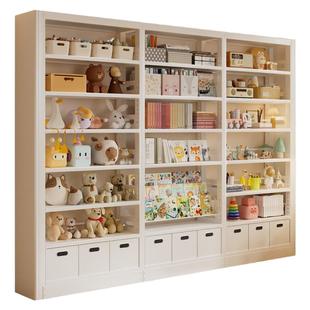 安居客家用钢制书架图书馆落地置物架书柜儿童书架绘本架简易客厅