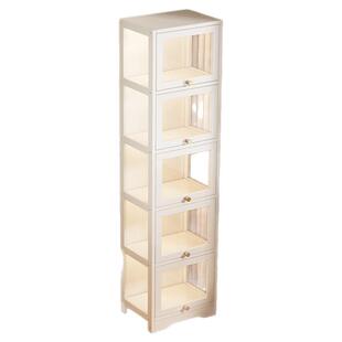 书架落地置物架手办痛柜窄缝边柜儿童客厅家用书柜娃娃积木展示柜