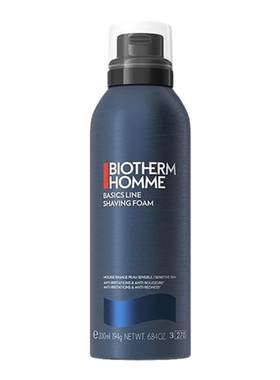 欧洲直邮Biotherm碧欧泉男士剃须慕斯温和清新滋养保湿200ml正品